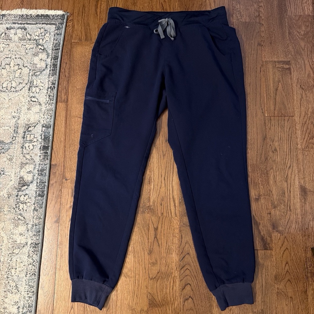 Figs Women's Jogger scrub pantd Navy Blue Size M
